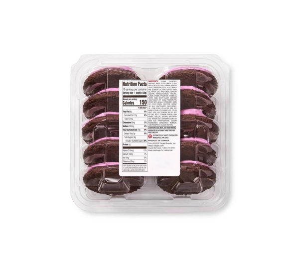 Valentine's Day Pink Frosted Chocolate Cookies - Gambar 3
