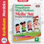 Buku pelajaran Bahasa Madura untuk SD/MI Kelas 2 Kurikulum Merdeka dengan ilustrasi anak-anak bermain di pantai.